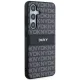 DKNY Mono Stripe & Metal Logo dėklas, skirtas Samsung Galaxy S24+, juodas