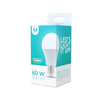 LED Bulb E27 A60 White 10W 3000K 806lm Forever Light