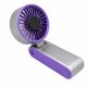 Mini įkraunamas ventiliatorius 3-in-1, 5W, pilkas