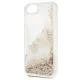 Guess GUOHCI8GLHFLGO Glitter Charms dėklas, skirtas iPhone 7/8/SE 2020/SE 2022, auksinis