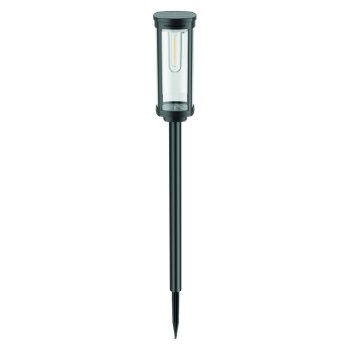 Saulės energija įkraunamas sodo šviestuvas Forever Light SUNARI FLS-97 3000K, juodas