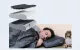 Inflatable Travel Pillow Flextail Zero Pillow Memory Foam Grey
