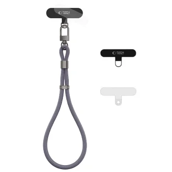 Tech-Protect C11S Rope riešo dirželis telefonui, pilkas