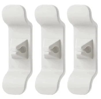 Cable Organizer and Holder (3 pcs), White