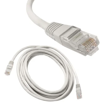 Maclean MCTV-657 UTP CAT6 Network Cable, 1m, Grey