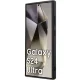 Karl Lagerfeld Rhinestone dėklas Samsung Galaxy S24 Ultra, juodas