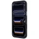 BMW Sign Deboss Quilted Metal Logo MagSafe dėklas telefonui iPhone 18 Pro Max / 17 Pro Max, bordo