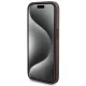 Dėklas Apple iPhone 15 Pro ir išorinė baterija Guess 4G Metal Logo, rudas