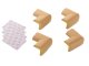 Foam Edge Protectors, Safety Corners, 4 pcs