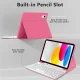 Tech-Protect SC Pen dėklas su klaviatūra iPad 10.9 (2022) / 11 (2025), rožinis