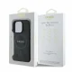 Guess 4G Ring Classic Logo MagSafe dėklas, skirtas iPhone 16 Pro Max, juodas