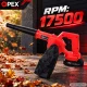 Akumuliatorinis lapų pūstuvas OPEX TOOLS OPX28022 21V 150W su 2 akumuliatoriais ir maišu