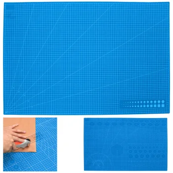 A1 Double-Sided Self-Healing Cutting Mat 60x90cm Blue