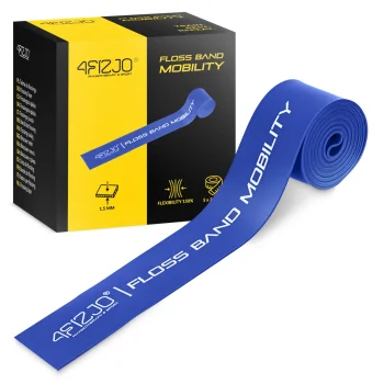 4FIZJO Floss Band Compression Flossing Band 1.5 mm, Blue