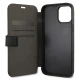 Apple iPhone 12 / 12 Pro 6.1\" US Polo Embroidery Collection Book Case Cover (USFLBKP12MPUGFLBK), Black