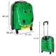 Kids Travel Luggage Carry Bag Ride On Suitcase Trolley, Crocodile