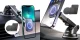 Magnetinis automobilinis telefono laikiklis LISEN su siurbtuku, juodas