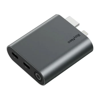RayNeo HDMI į USB-C adapteris AR akiniams su įkrovimu