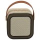 Karaoke Set with Bluetooth Speaker and 2 Microphones, Beige