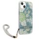 Guess dėklas iPhone 13 mini telefonui su juostele, žalias
