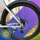 Kalnų dviratis Bakalu TOXIC SILVER MTB 26, sidabrinis