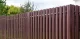 Profiliuota metalinė tvoralentė Polo PMx2, RAL8017, 1500 mm, ruda