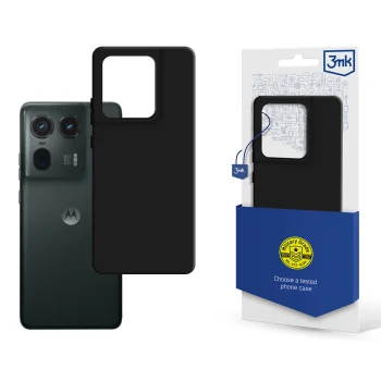 Dėklas 3mk Matt Case telefonui Motorola Moto Edge 50 Ultra, juodas