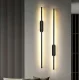 Vidaus sieninis LED šviestuvas 60 cm 11W 4000K, juodas