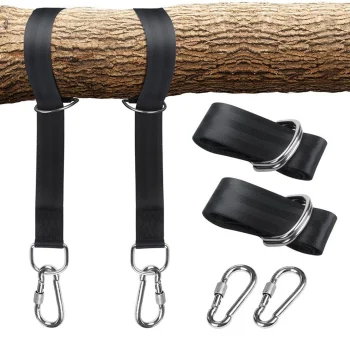 Hammock and Swing Hanging Straps AG724, Black