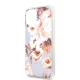 Guess iPhone 11 Pro Max dėklas Flower, alyvinis
