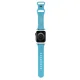 Hello Kitty Apple Watch 38/40/41mm dirželis Silicone Kitty Head, mėlynas
