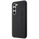 Mercedes AMG Carbon Stripe & Embossed dėklas Samsung Galaxy S23 (S911), juodas