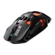 Belaidė žaidimų pelė ONIKUMA DM09, 24 000 DPI, 2.4 GHz / BT / USB-C, juoda