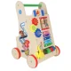 Medinė lavinamoji stumdoma vaikštynė Case 68064, 6-in-1