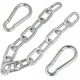 Hammock Chair Garden Swing Hanging Mounting Set Assembly Kit (Сhain, Сarabiners)