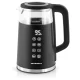 Berdsen BD-707 elektrinis virdulys 1,7L su temperatūros reguliavimu, juodas