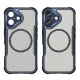 Silikoninis dėklas „Leading Series MagSafe“, skirtas iPhone 16, mėlynas