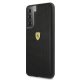 Ferrari Samsung Galaxy S21+ Case On Track Perforated, Black