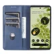 Google Pixel 6 Pro AZNS Leather Stand Case Cover with Card Slots, Blue
