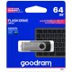 USB atmintinė Goodram Twister 3.0, 64GB, juoda