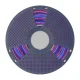 Sunlu PLA+ Silk 3D spausdinimo gija 1.75 mm 1 kg, Rainbow 02
