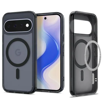 Spigen Ultra Hybrid Mag MagSafe dėklas Google Pixel 11, juodas / pilkas