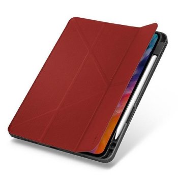 Atverčiamasis dėklas „Uniq Transforma Rigor“ iPad Air 10.9 (2020), raudonas