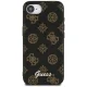 Guess Peony Script Logo MagSafe dėklas iPhone 16e, juodas