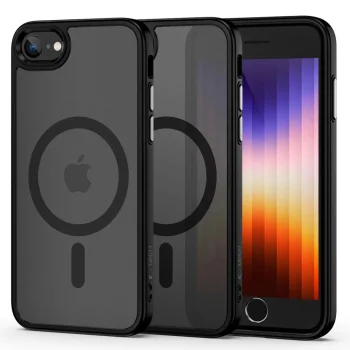 Tech-Protect MagMat MagSafe dėklas iPhone 7 / 8 / SE (2020/2022), juodas matinis