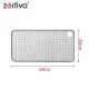 Elektrinė šildymo pagalvėlė Zortiva 60x30 cm 85W su laikmačiu, pilka