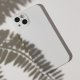 Matinis silikoninis dėklas Samsung Galaxy S21 FE 5G, baltas