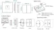 RF LED Dimmer Remote Control PF1-2(G) - 2 Zones, Glass Panel, Wall Mount
