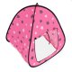 Children\'s play tent igloo shape with stars, pink