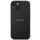 Guess Saffiano Strap Case for iPhone 14 Plus / 15 Plus Black